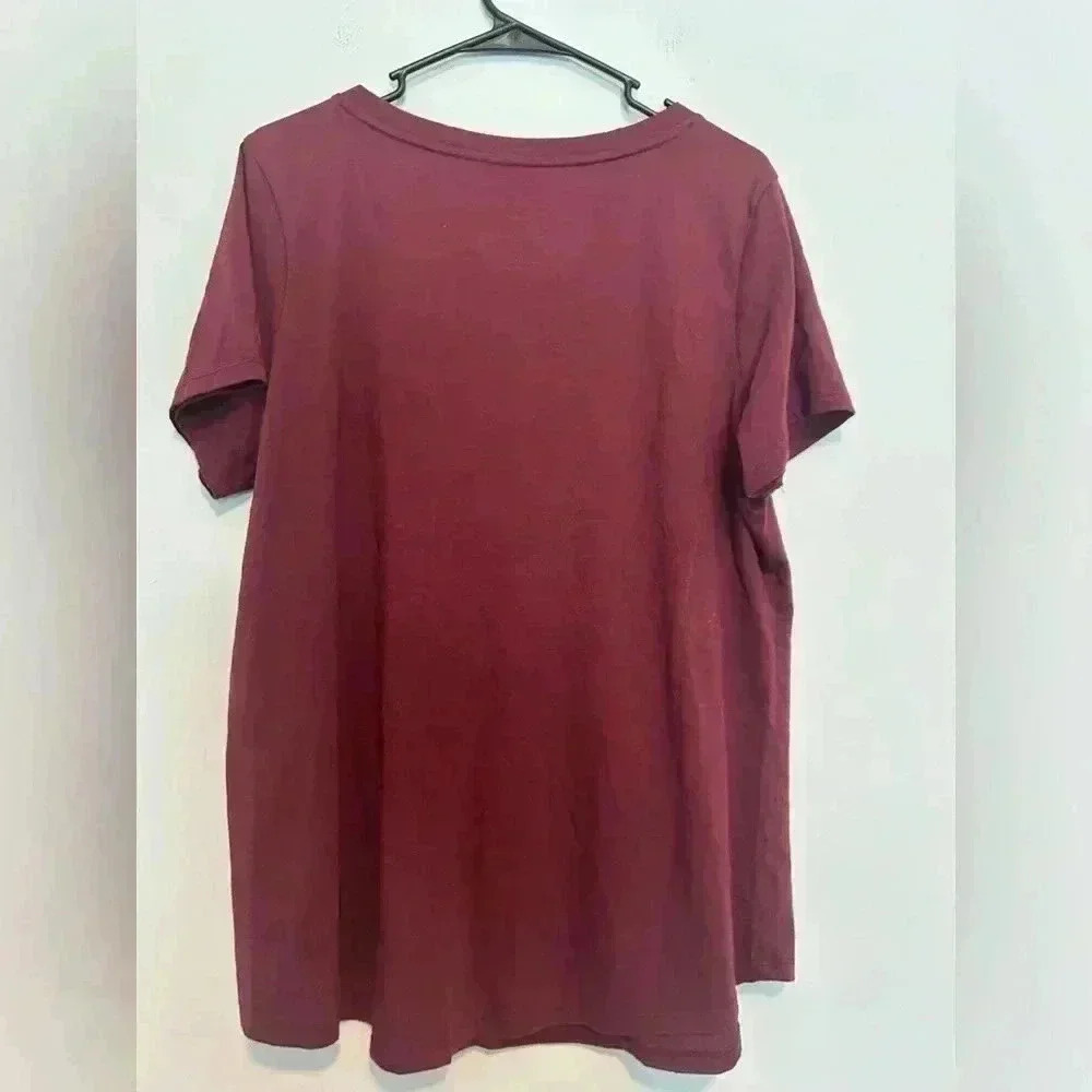 Torrid Women Signature Everyday V-Neck Jersey Tee Classic Fit Top Plus Size 2X - Picture 3 of 3